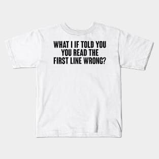 What I If Told You...? Kids T-Shirt